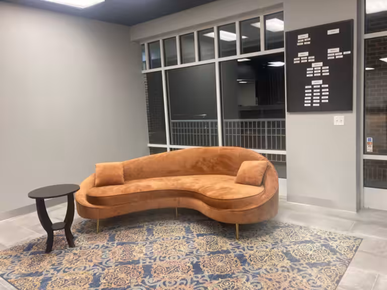 Lobby of the Arthur Murray dance studio in Princeton, NJ.